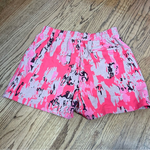 GYMSHARK | Red Pink Camo Jersey Athletic Shorts Size S - Picture 4 of 14